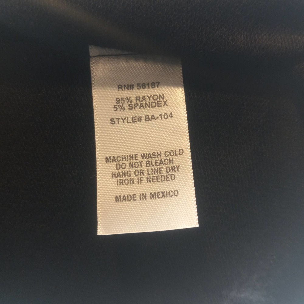 NWT Baea Black Babydoll Mini Dress - Picture 4 of 5